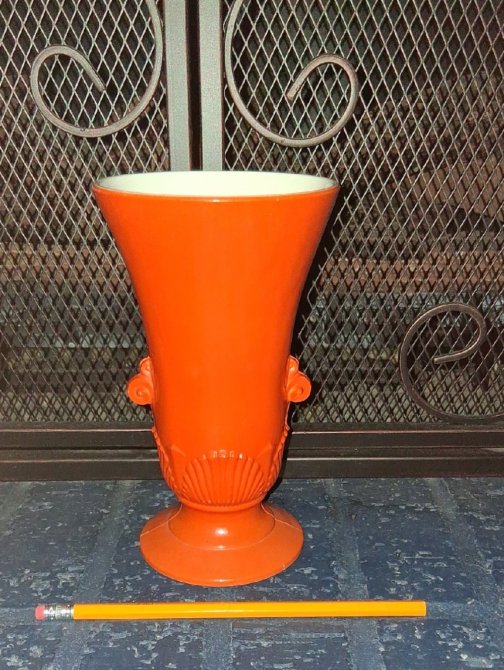 Vintage Anchor hocking Decorative Ceramic Vase